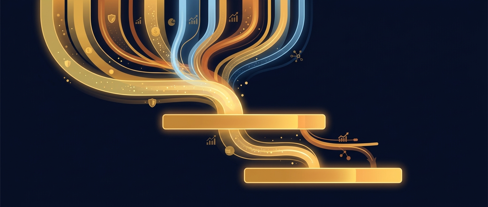 IFRS 17 profit drivers — abstract income statement flows